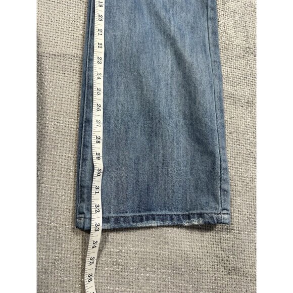 KanCan Blue Distressed Flare Jeans - Picture 9 of 12